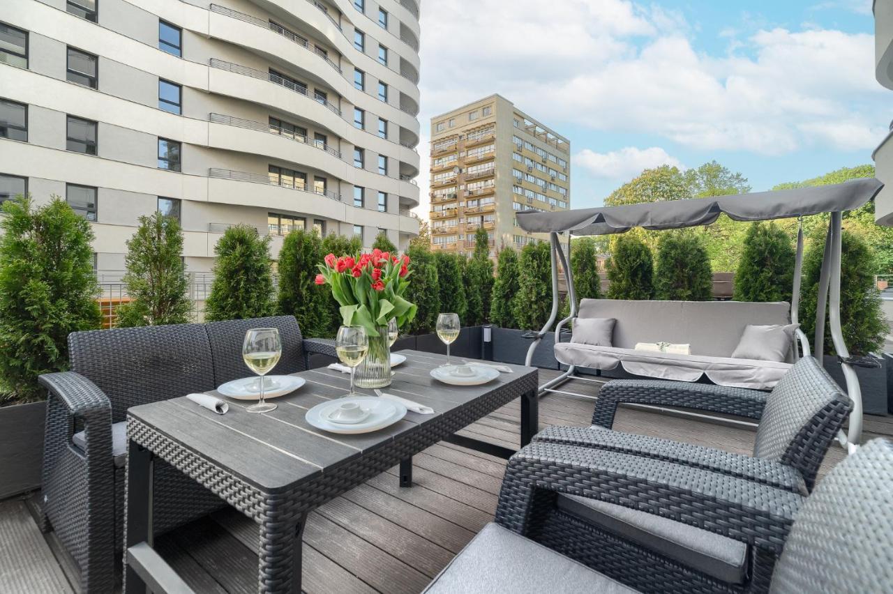 Apartments Ostsee Suntowers Taras Swinoujscie Exterior photo